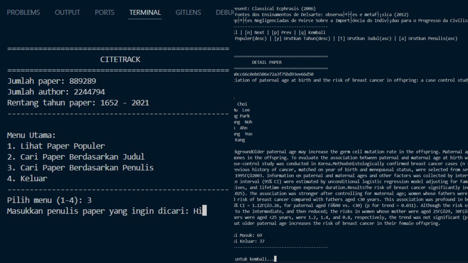 CiteTrack